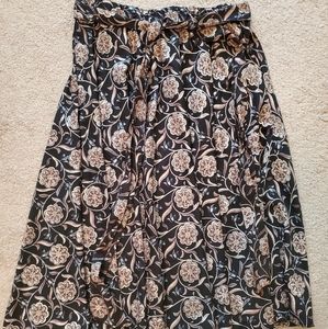Floral midi/max skirt